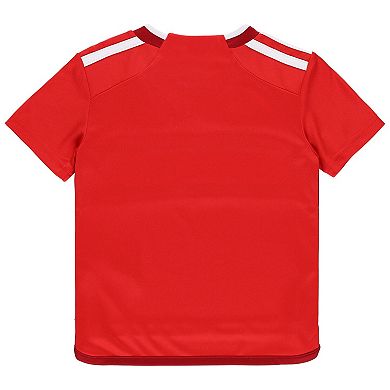 Toddler adidas Red Chicago Fire 2024 AEROREADYÂ TeamÂ Jersey