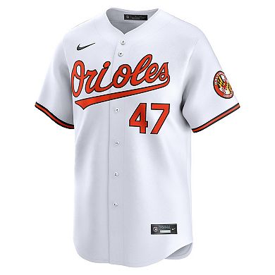 Men's Nike John Means White Baltimore Orioles Home Limited Player Jersey