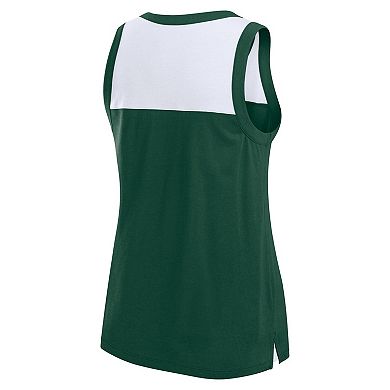 Women's Fanatics Branded Green Green Bay Packers Sequin Tank Top