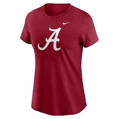 Women's Nike Crimson Alabama Crimson Tide Primetime Evergreen Logo T-Shirt
