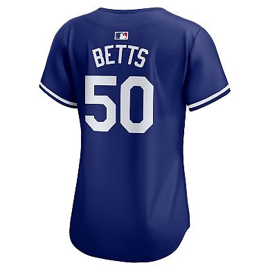 Women's Nike Mookie Betts Royal Los Angeles Dodgers Alternate Limited Player Jersey