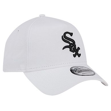 Men's New Era White Chicago White Sox TC A-Frame 9FORTY Adjustable Hat