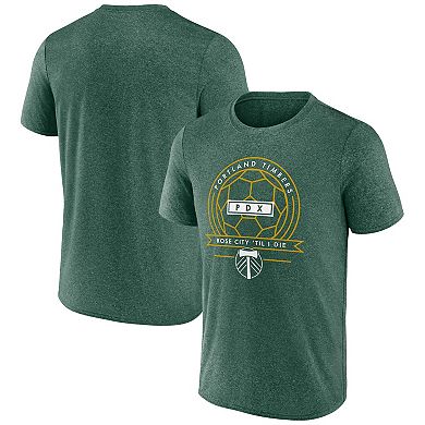 Men's Fanatics Branded Green Portland Timbers Fundamentals T-Shirt