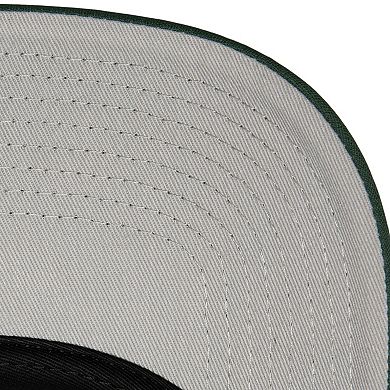 Men's Mitchell & Ness White Milwaukee Bucks Hardwood Classics Blocker Foam Front Trucker Snapback Hat