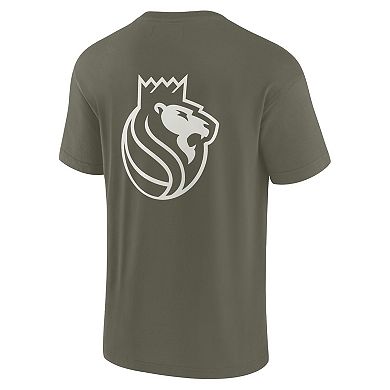 Unisex Fanatics Signature Olive Sacramento Kings Elements Super Soft Short Sleeve T-Shirt