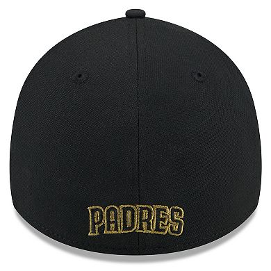 Men's New Era  Black San Diego Padres 2024 Armed Forces Day 39THIRTY Flex Hat