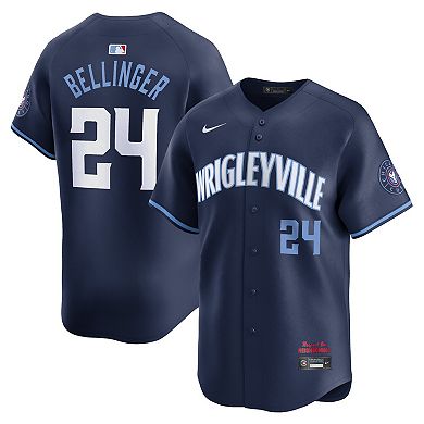 Men's Nike Cody Bellinger Navy Chicago Cubs City Connect Limited Player Jersey