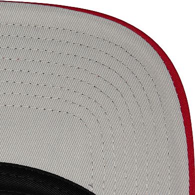 Men's Mitchell & Ness White Chicago Bulls Hardwood Classics Blocker Foam Front Trucker Snapback Hat