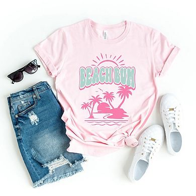 Beach Bum Horizon Short Sleeve Graphic Tee