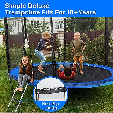 F.c Design Simple Deluxe Trampoline For Kids