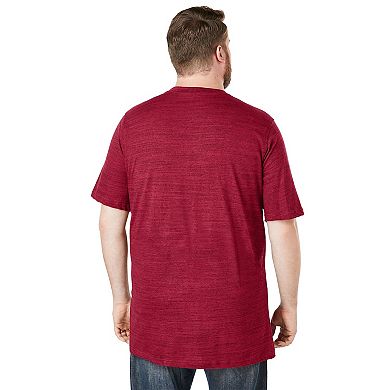 Boulder Creek By Kingsize Heavyweight Longer-length Pocket Crewneck T-shirt