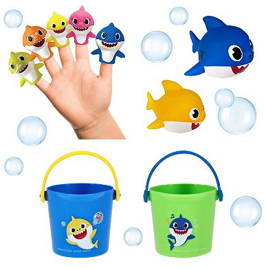 Baby Shark 10-Piece Bath Toy Set