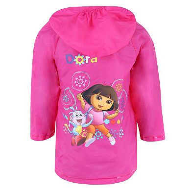 Girl's Dora The Explorer Rain Coat