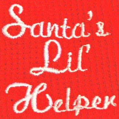 Doggie Design Santa's Lil Helper Embroidered Pajamas For Dogs