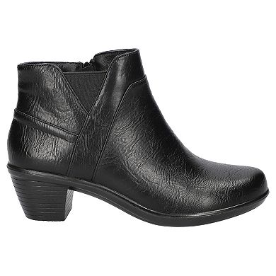 Easy Street Mindy Women's Block Heel Ankle Boots