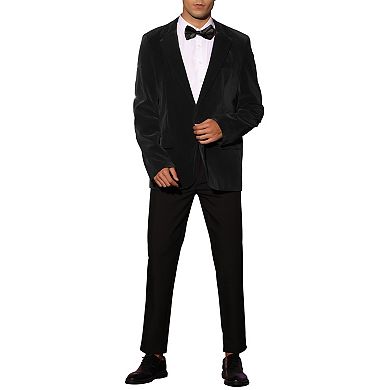 Men's Notch Lapel One Button Single Breasted Formal Blazers Sports Coats