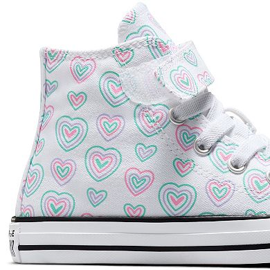 Converse Chuck Taylor All Star Hearts Little Kid Girls' Shoes