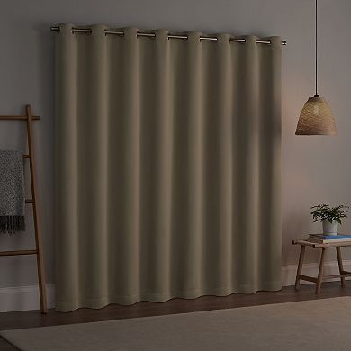 eclipse Darrell Thermaweave Blackout Grommet Sliding Door Curtains - 84" x 100"