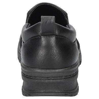 Easy Works by Easy Street Garland Slip-Resistant Flat Shoes