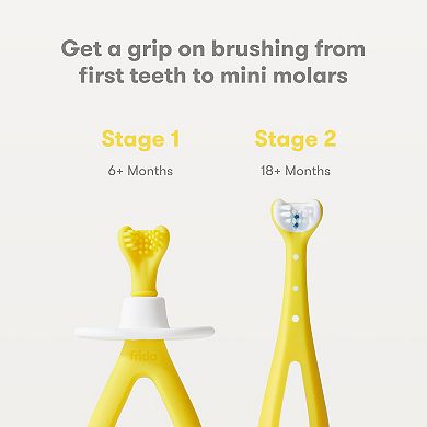 Fridababy Grow-With-Me Training Toothbrush Set
