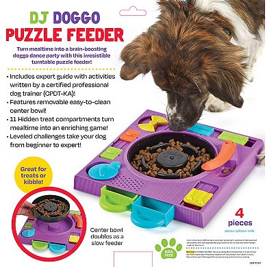 Brightkins DJ Doggo Pet Puzzle Feeder