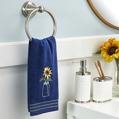 SKL Home 2-Piece Sunflower In Jar Hand Towel Set