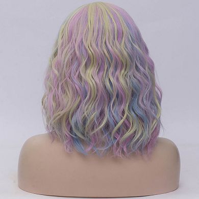 Human Hair Wig For Women Curly Wig With Wig Cap