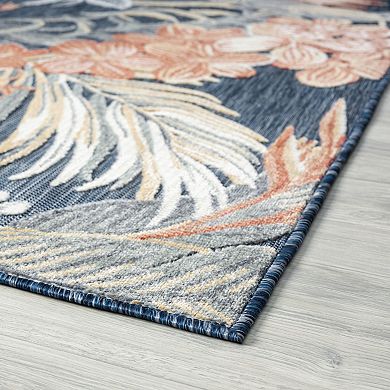 KHL Rugs Callie Transitional Blue Area Rug