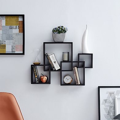 Intersecting Cube Shelves