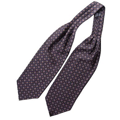San Marino - Silk Ascot Cravat Tie For Men