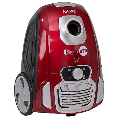 Atrix Ragnar Red Vacuum with HEPA Filtration