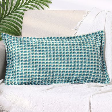 Throw Pillow Covers With Pattern Pillow Cases Retro Cushion For Couch Sofa Home Decor 12" X 20"