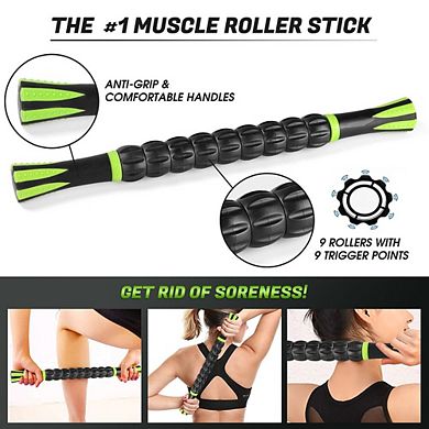 8 In 1 Foam Roller Kit Muscle Roller Stick