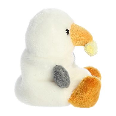 Aurora Mini White Palm Pals 5" Buoy Seagull With Fry Adorable Stuffed Animal