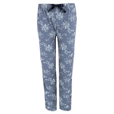 Women's Henley & Pant Grey Floral Set