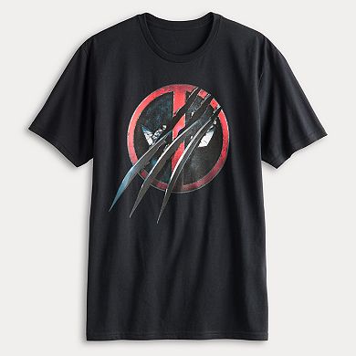 Men's Marvel Deadpool Clawed Pool Graphic Tee