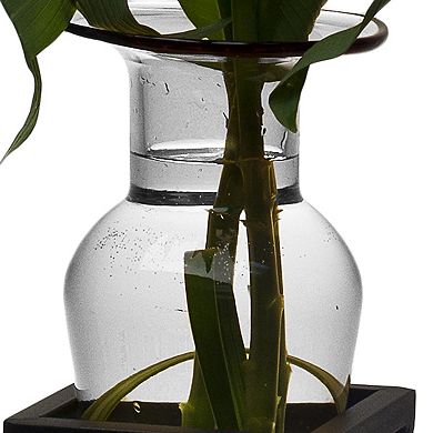 Amphora Vase On Fleur Lis Sconce