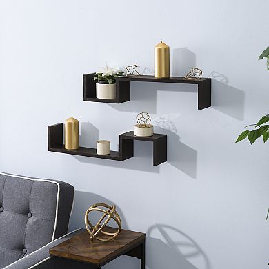 S Wall Mount Shelves (set Of 2)