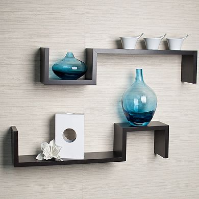 S Wall Mount Shelves (set Of 2)