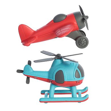 Aurora Toys Small Blue Wheatley Plane & Helicopter Versatile Toys