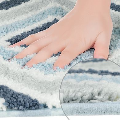 Quick Dry And Non Slip Bathroom Rugs Bath Mat For Shower Bathroom