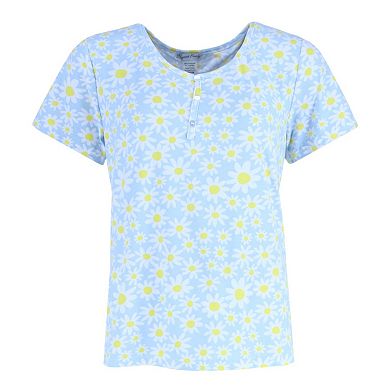 Women's Tiny Daisy Capri Pajama Set