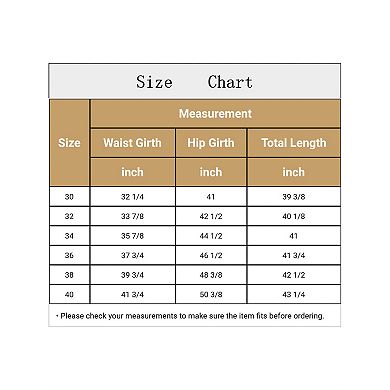 Dress Pants For Men's Tapered Solid Color Slim Fit Pleated Front Trousers