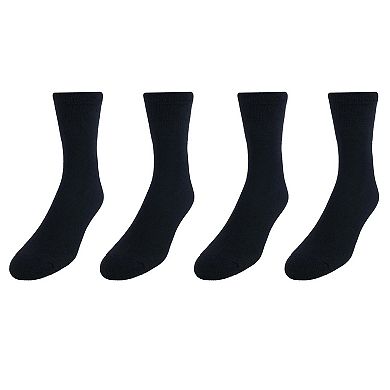 Men's Big And Tall Circulatory Quarter Socks (4 Pair Pack)