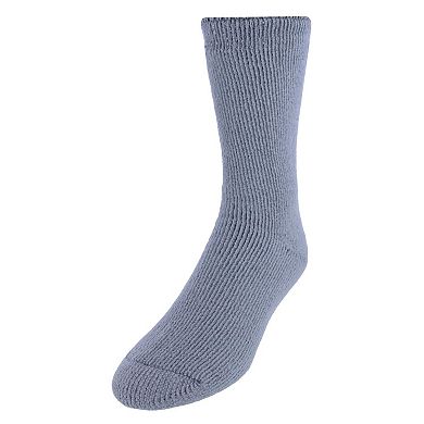 Men's Ultimate Cozy Gripper Crew Slipper Socks (2 Pack)