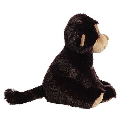 Aurora Large Brown 14" Monkey Cuddly Stuffed Animal