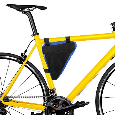 Bike Triangle Frame Bag Front Pouch Cycling Storage Bag For Road Mountain Bike