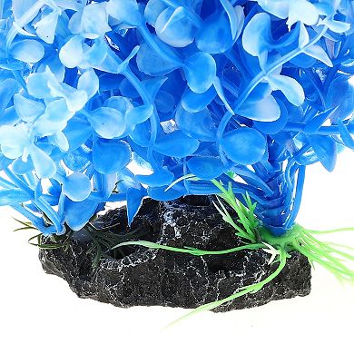 1 Pcs Aquarium Plants Tree Decorations Fish Tank Aquatic Plant Blue