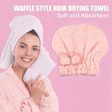 Hair Drying Towel Dry Cap Quick Drying For After Bath Drying Hair Polyester