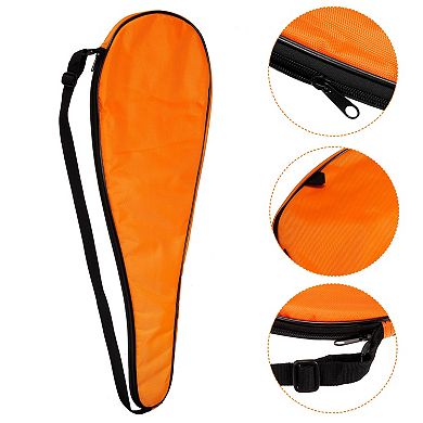 Badminton Racket Cover Bag Padded Single Racket Carrying Case